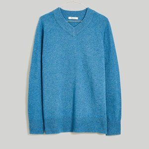 Madewell Regenerative Wool V-Neck Sweater NWOT